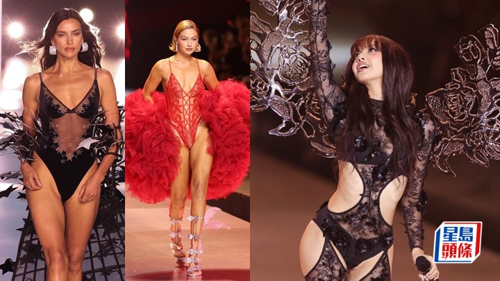 BLACKPINK Lisa為Victoria's Secret大騷打頭陣 經典「天使」Gigi Hadid Irina Shayk索爆回歸