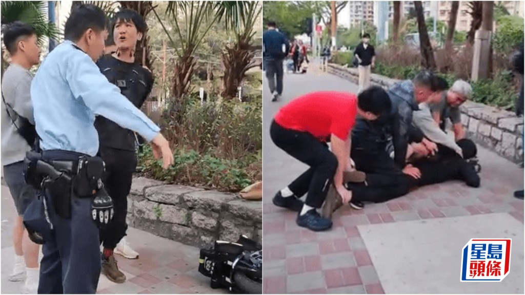 藝人周永恒涉行人路上踩「風火輪」被控疏忽駕駛等罪提堂。FB:Ho Simon