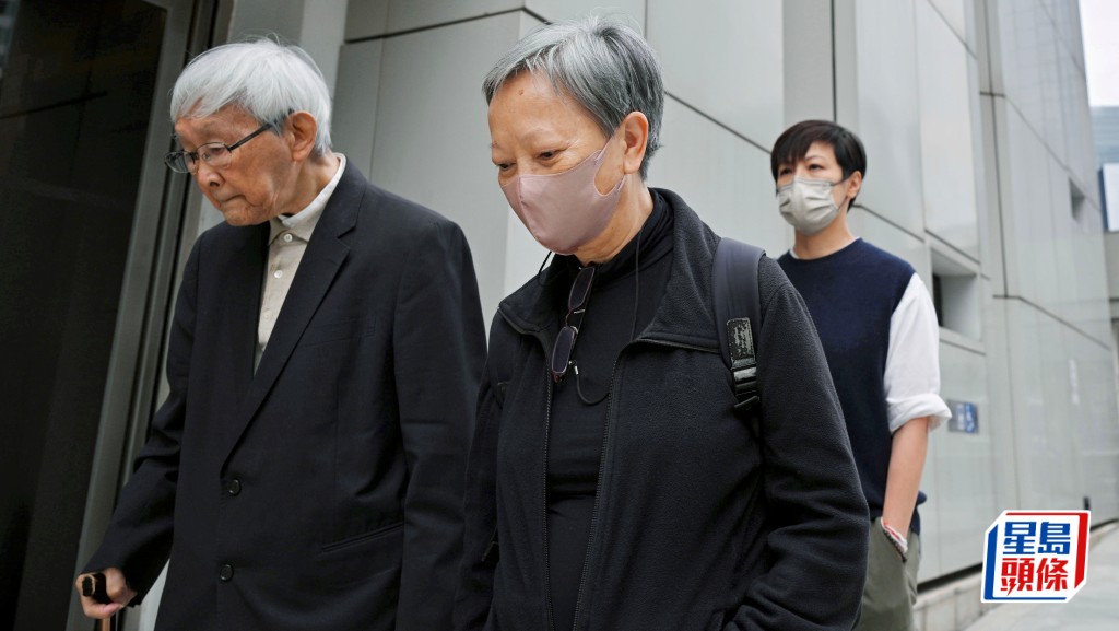 陳日君、何秀蘭、何韻詩，連同吳靄儀、許寶強和施城威不服定罪提出上訴。資料圖片