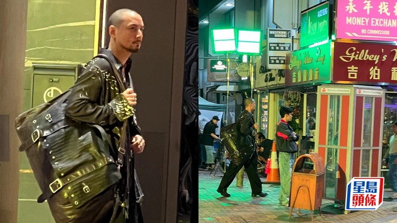 《九龍城寨之終章》吳彥祖超兇悍造型首曝光  光頭鬍鬚Look殺氣騰騰現身尖東｜現場直擊