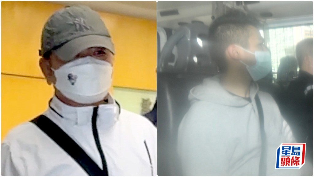 兩被告左起劉繼成與李惠朝。資料圖片