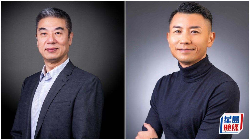 歐鹿（左）及黃龍斌（右）分別被委任為演藝學院舞蹈學院院長及戲劇學院院長。演藝學院提供