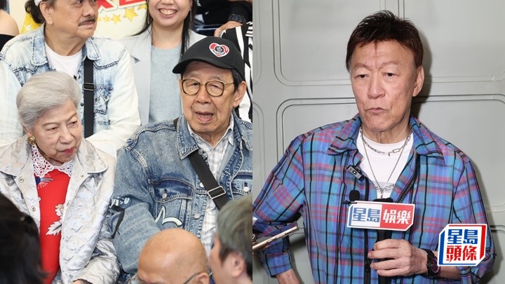 眾星雲集EYT晚會  羅蘭月前跌倒惹擔憂獲陳百祥扶實合照  陳欣健揭甘國亮近年謝絕社交活動