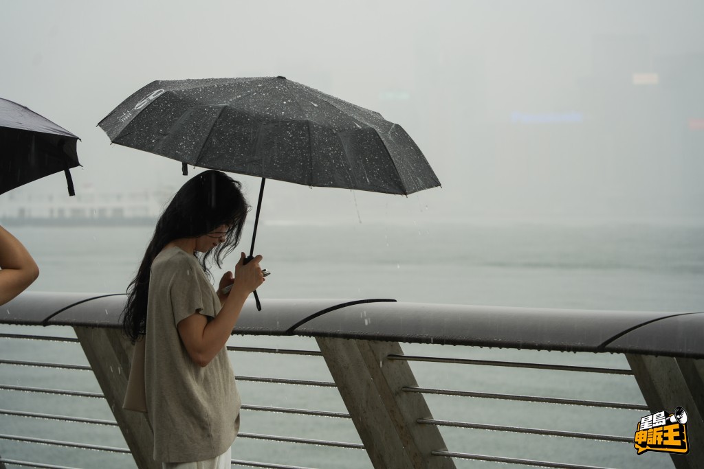 展望明日（12日）有幾陣驟雨，星期六（13日）稍後時間驟雨將會增多。