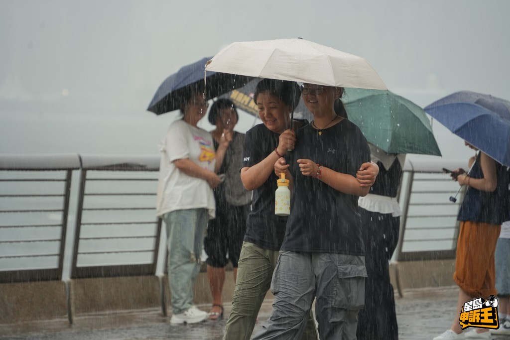 星期日至星期二（14日至16日）雨勢會明顯增強，並有狂風雷暴。