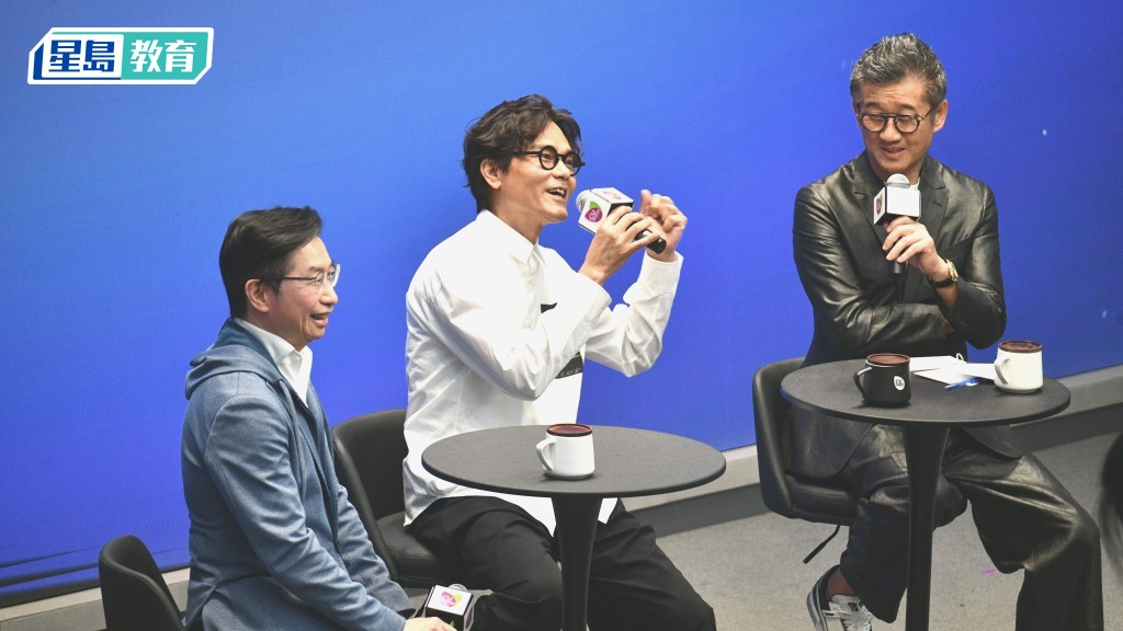 趙偉仁與林家棟對談「擂台人生」 笑論「起跑線」人生議題