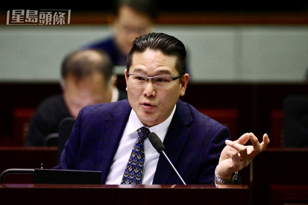 梁子穎指有市民反映經常有棄置的樹木堆積在路邊。資料圖片