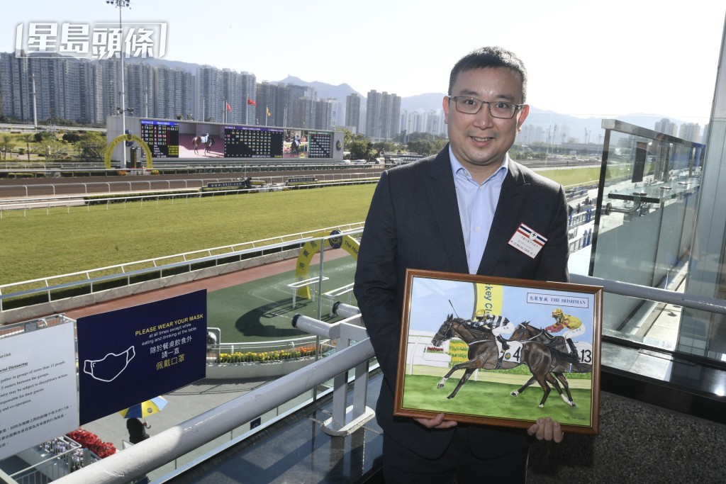 「金駒永騰」馬主友信念團體成員，包括有「包裝」系馬主李文斌(圖) 。