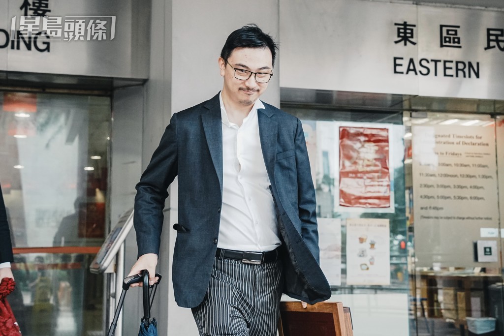 原告代表大律師蘇信恩。汪旭峰攝