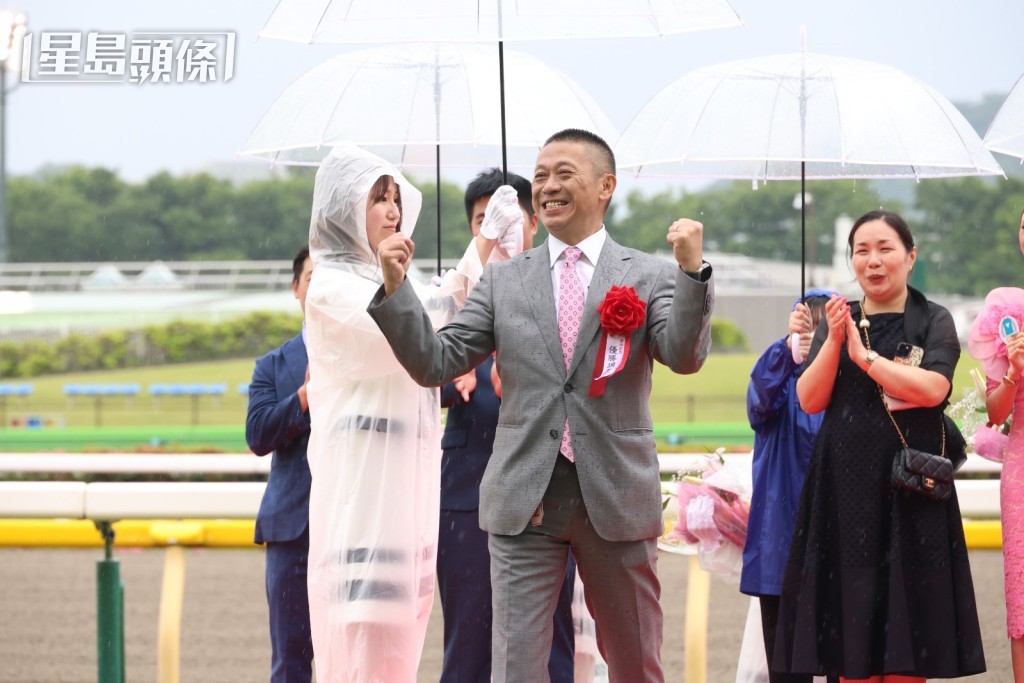 愛倫早已認定出任其馬房副練的沈集成 (圖),將來必成大器。 愛倫早已認定出任其馬房副練的沈集成 (圖),將來必成大器。