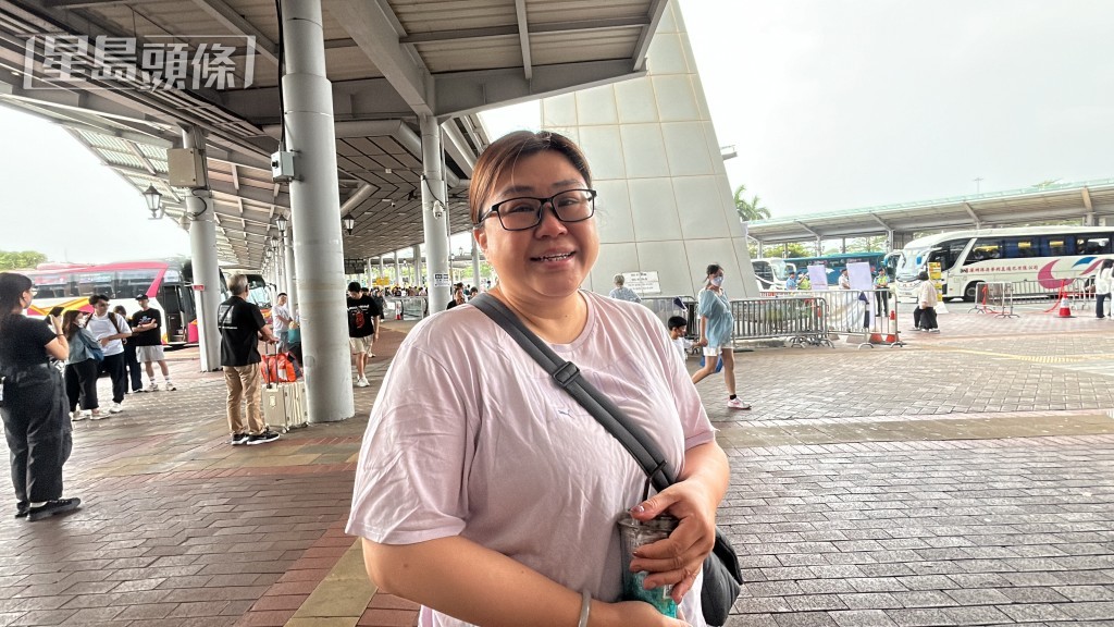 港人趙小姐趁勞動節假期北上,大讚在內地消費「價錢平,服務好」。林思明攝 港人趙小姐趁勞動節假期北上,大讚在內地消費「價錢平,服務好」。林思明攝