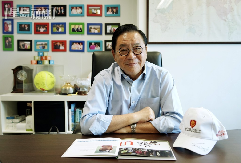 林健锋表示，LIV高球赛赛事总奖金高达4亿美元，倘在港举行分站，势吸引顶级选手来港参赛。资料图片
