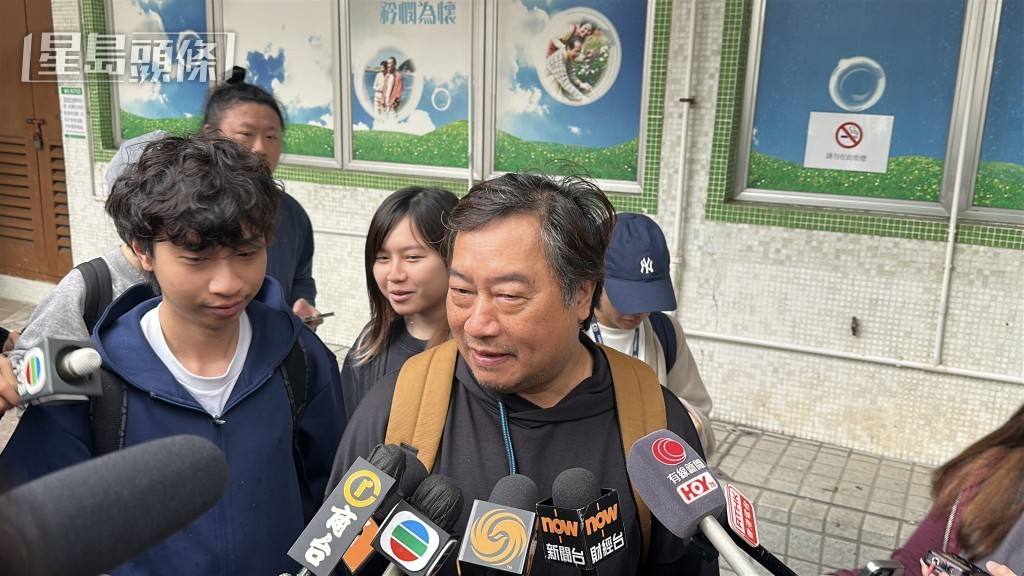 孫先生表示「主要係檢查吓（間屋），攞吓平時用開嘅嘢」。劉漢權攝