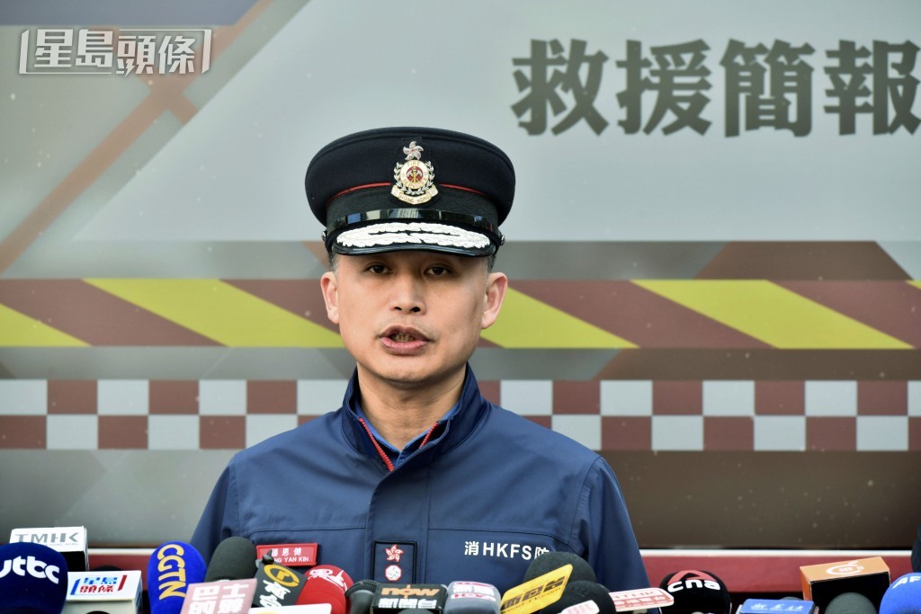 消防處署長楊恩健。資料圖片 消防處署長楊恩健。資料圖片