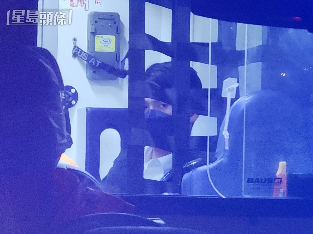 的士司機受傷送院。黎志偉攝