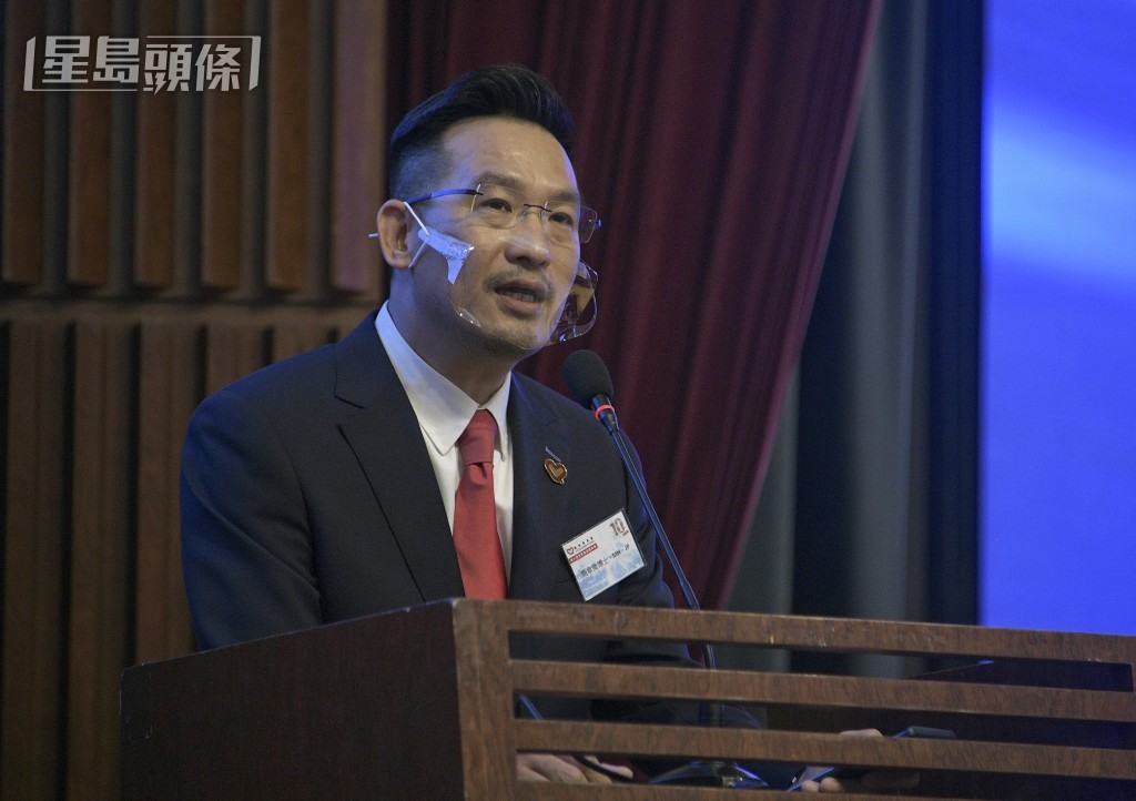 香港物業服務聯盟主席甄韋喬。(資料圖片) 香港物業服務聯盟主席甄韋喬。(資料圖片)