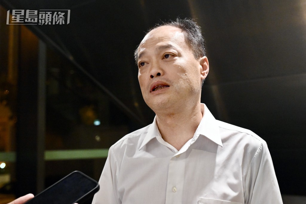 的士小巴商總會會長周國强。 的士小巴商總會會長周國强。