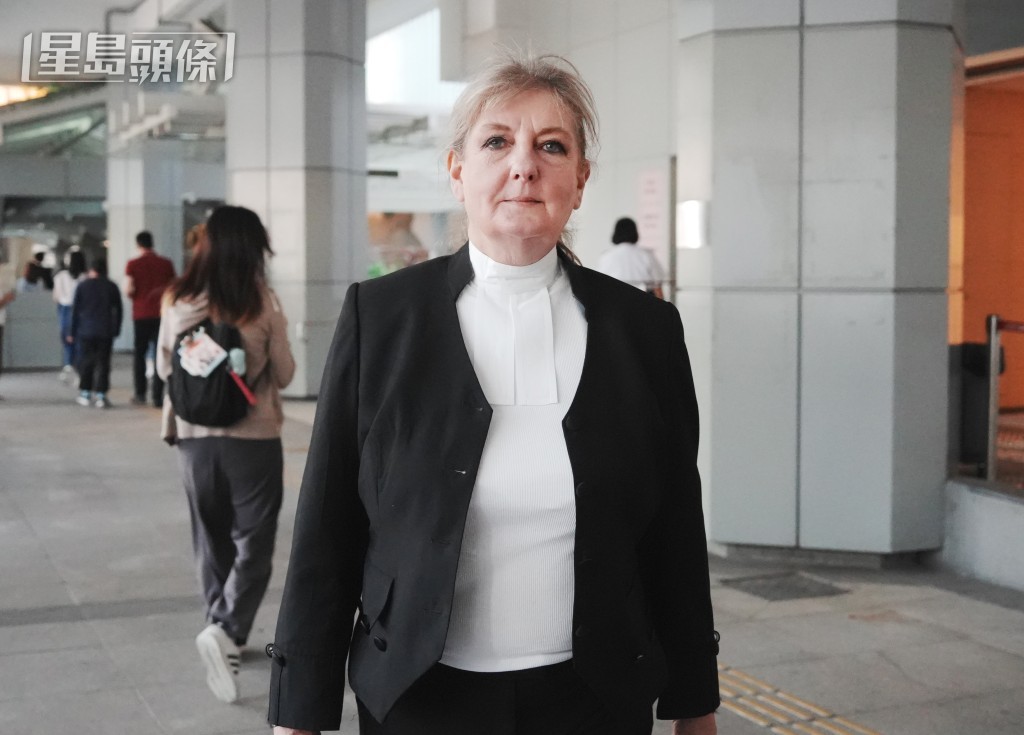 控方外聘資深大律師郭莎樂。汪旭峰攝