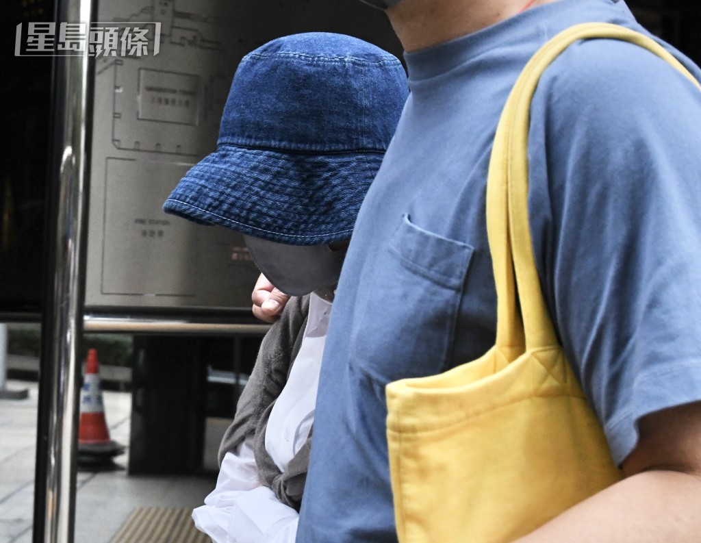 吳凱瑩(戴帽者)。何君健攝 吳凱瑩(戴帽者)。何君健攝