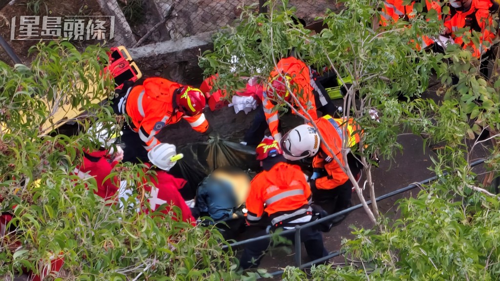 天秤機手連人帶機塌下，由消防救出時已當場死亡。