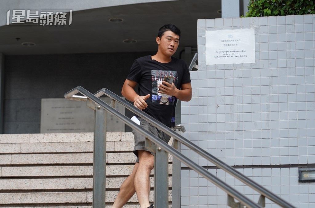 第三被告袁子健。葉偉豪攝