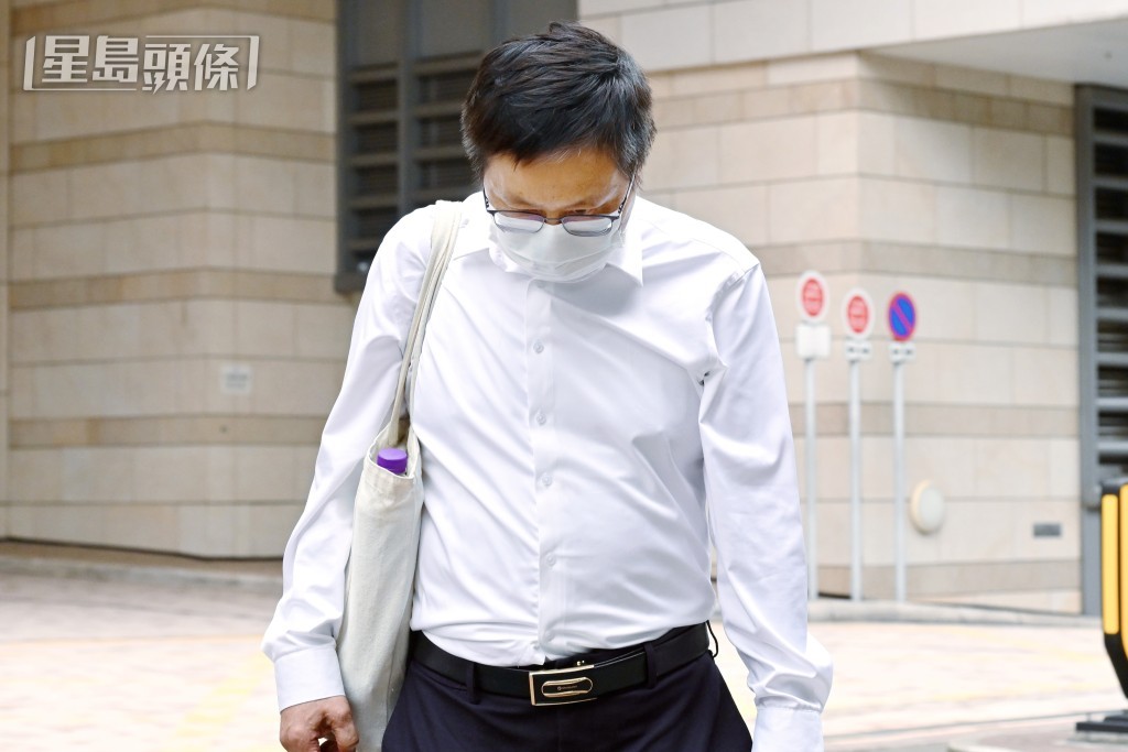 海事處助理驗船督察朱志偉。劉駿軒攝 海事處助理驗船督察朱志偉。劉駿軒攝