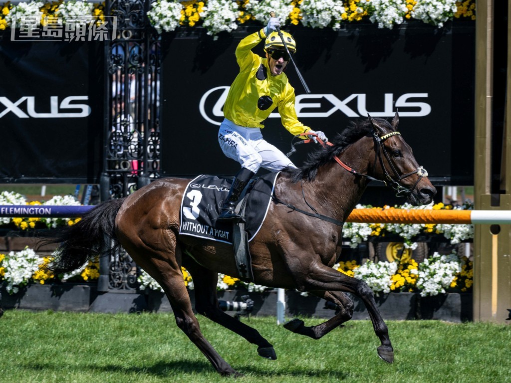 「不戰而勝」勝出2023年墨爾本盃。