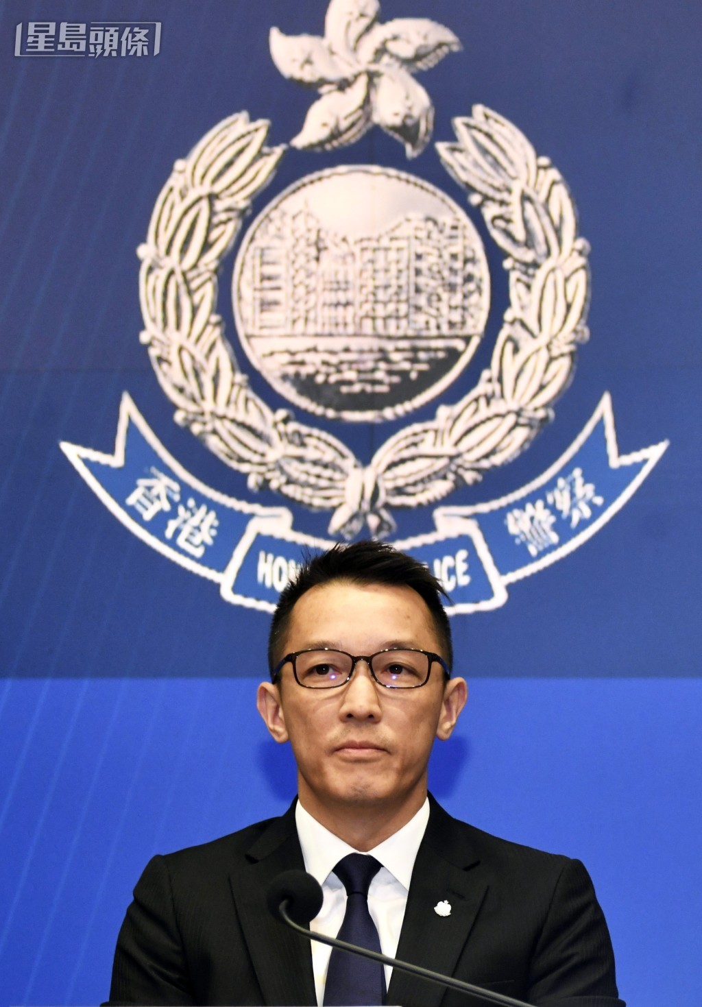 香港警務處商業罪案調查科總警司黃震宇。何君健攝 香港警務處商業罪案調查科總警司黃震宇。何君健攝