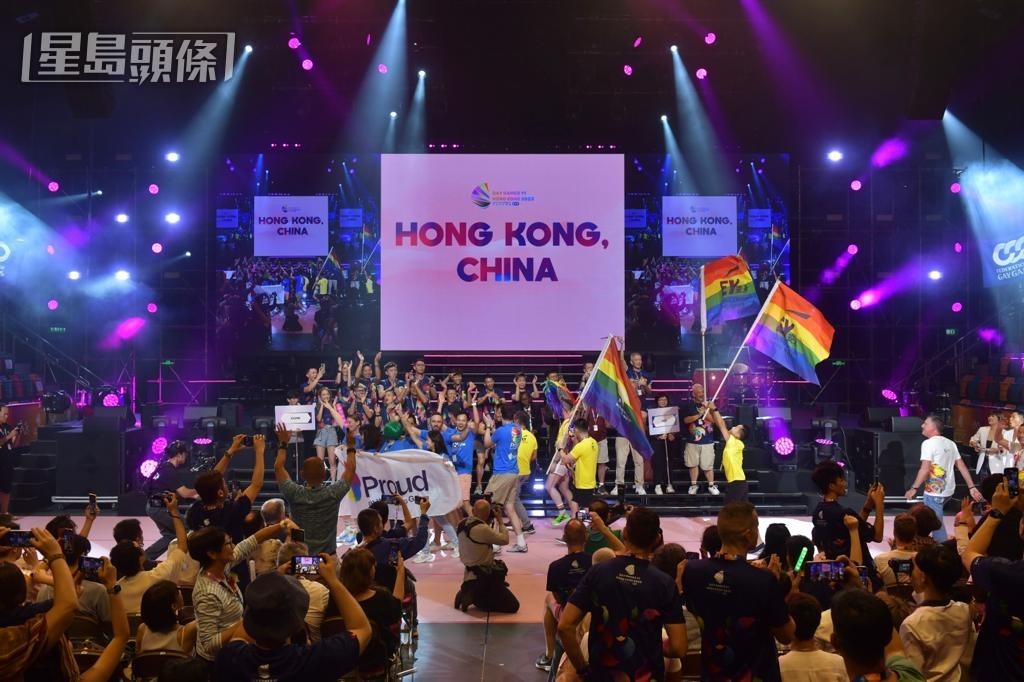 同乐运动会今年首次在亚洲举行。陈极彰摄