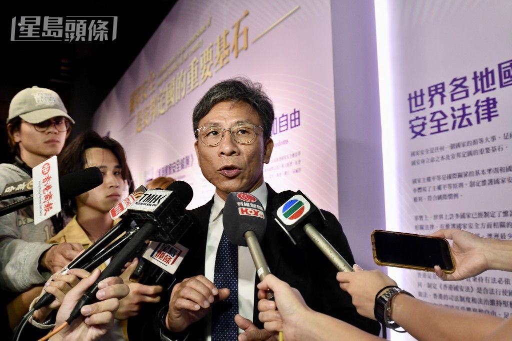 張建光期望專題展覽每日可以有約3000至5000人參觀。盧江球攝 張建光期望專題展覽每日可以有約3000至5000人參觀。盧江球攝
