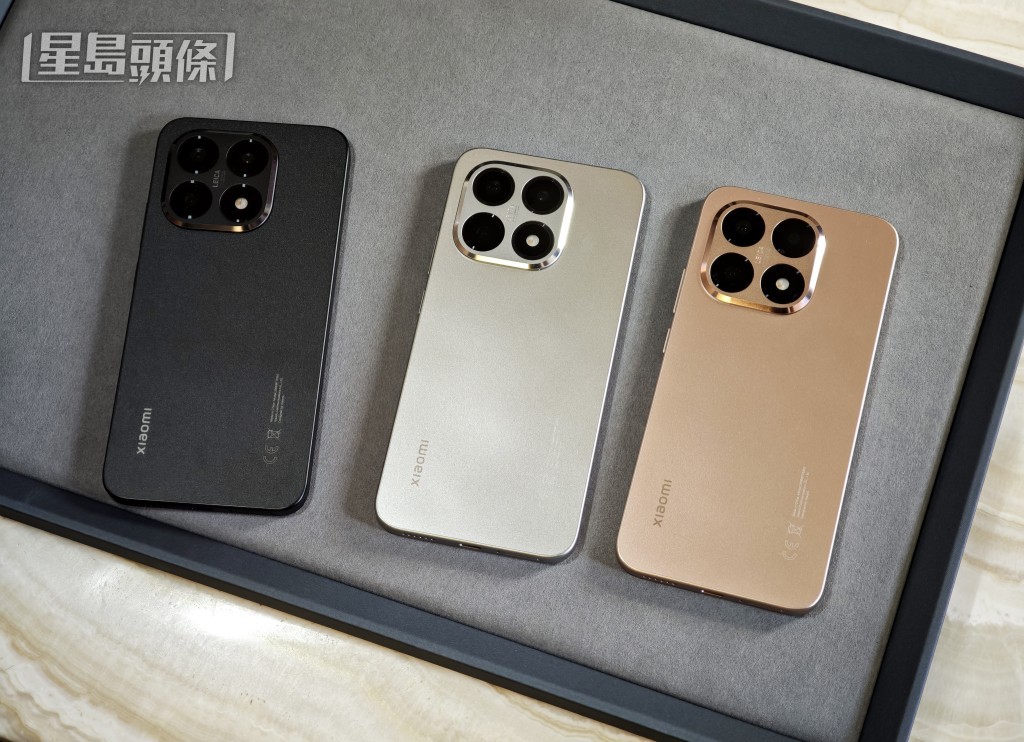Xiaomi 15T（圖）與Pro版一樣用上6.83吋螢幕。