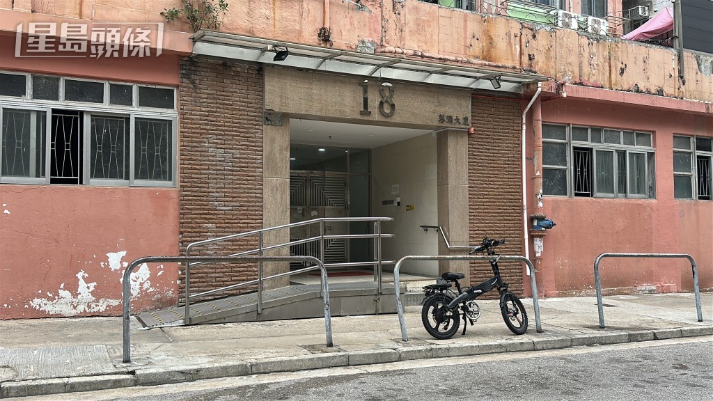 現場是葵涌大廈。劉漢權攝