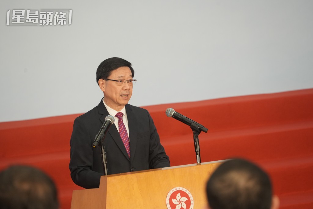 特首李家超。吴艳玲摄