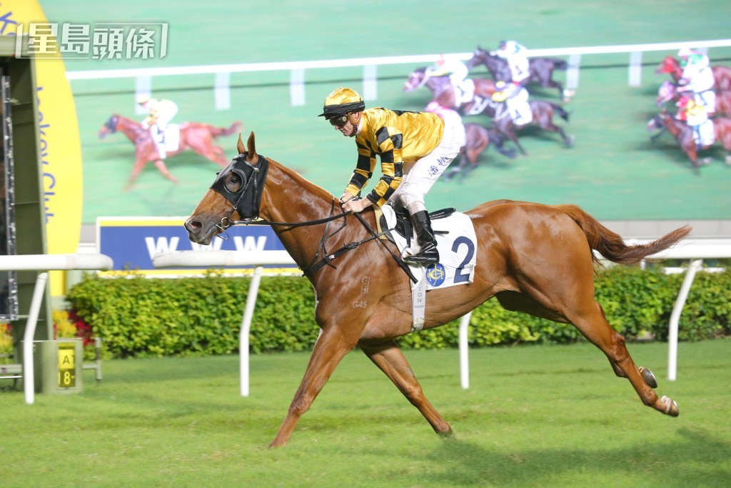 「威力奔騰」周日將首次角逐1000米途程。