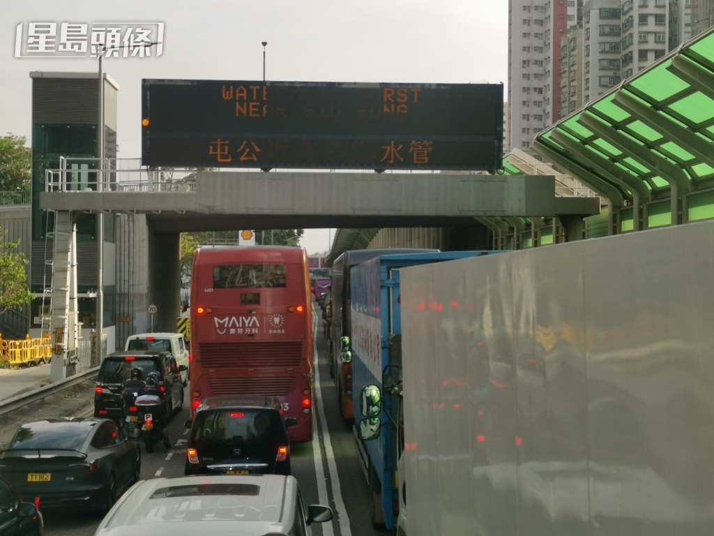 fb屯門公路塞車關注組圖片