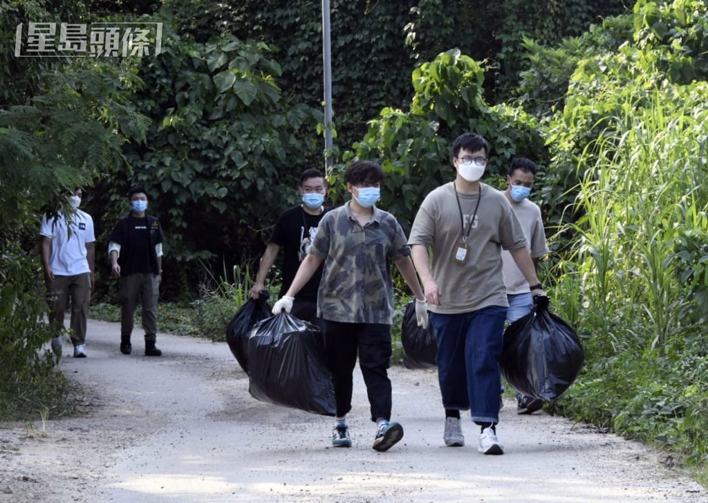 警方事後到現場調查。資料圖片 警方事後到現場調查。資料圖片