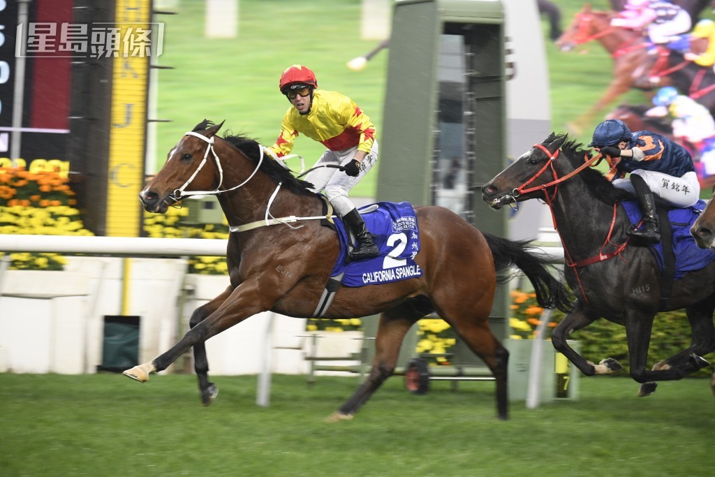  「加州星球」早前勝出女皇銀禧紀念盃（1400米）。