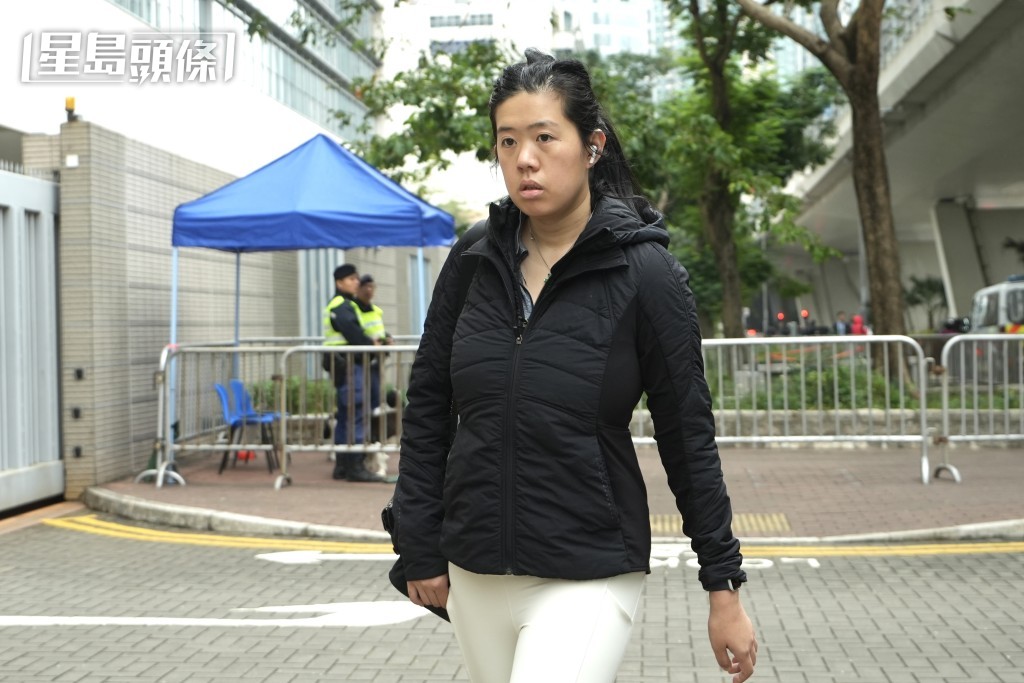 黎智英女兒。劉駿軒攝