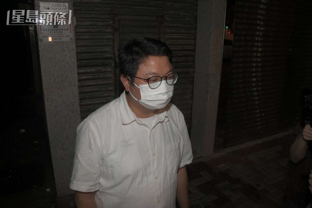 前油尖旺區議員朱江瑋被捕。資料圖片