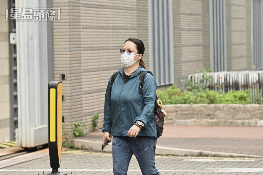 死者女兒。劉駿軒攝 死者女兒。劉駿軒攝
