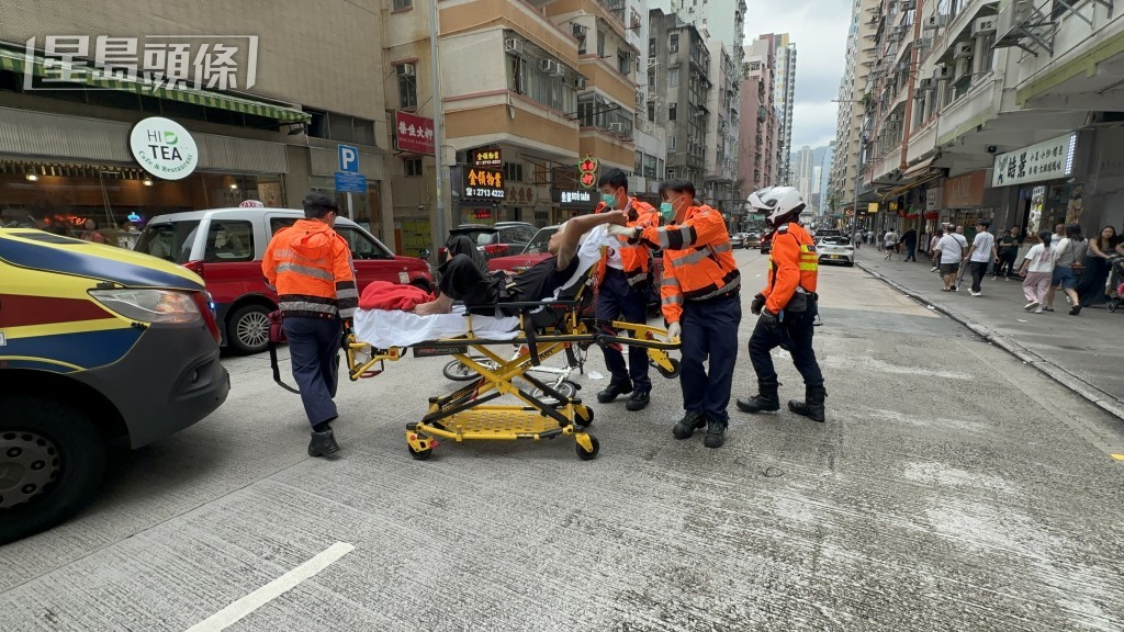 傷者由救護車送院。