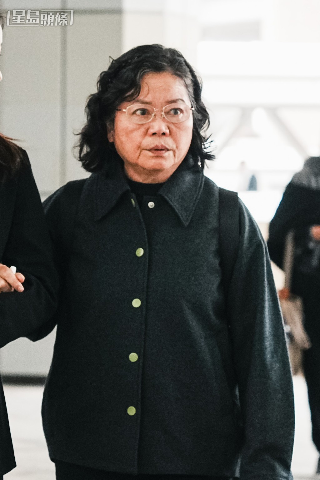 張韋怡母親曾秀英。汪旭峰攝