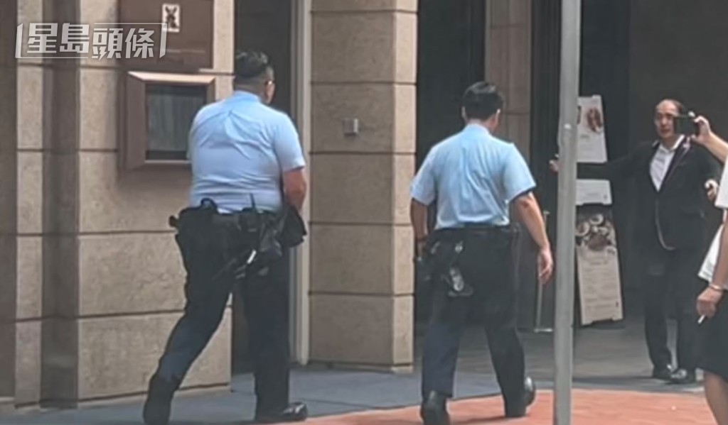 警員到場調查。