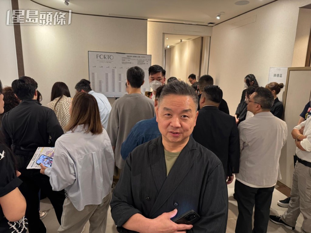 劉文勝表示，該行今日錄得一組內地客打算斥資約2,200萬元「一客三食」。