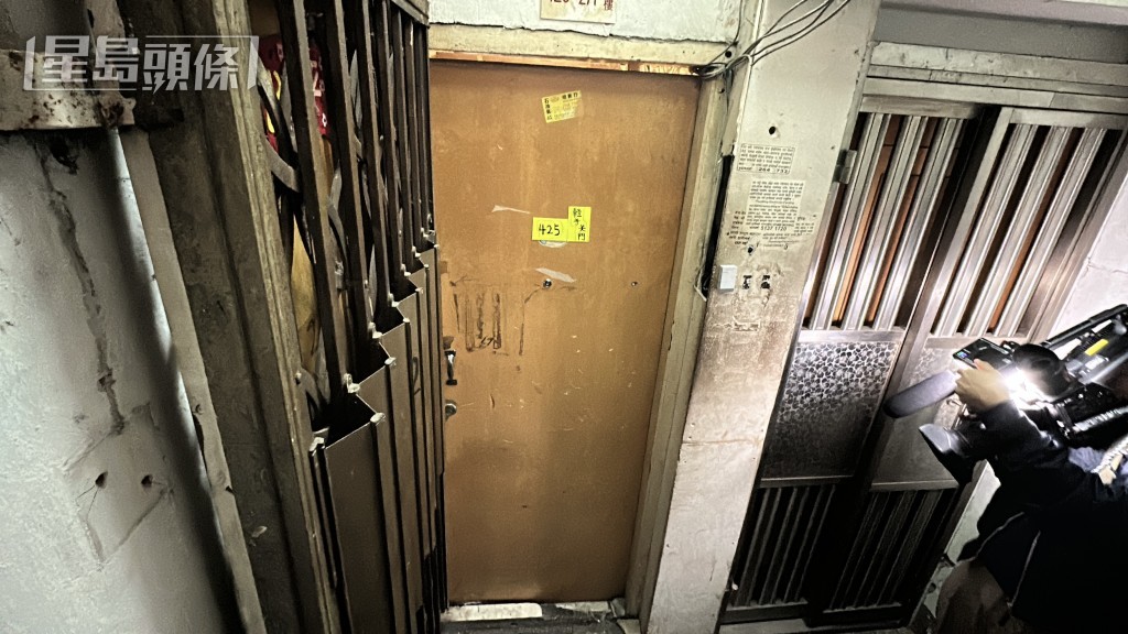 涉事單位位於唐三樓。 涉事單位位於唐三樓。