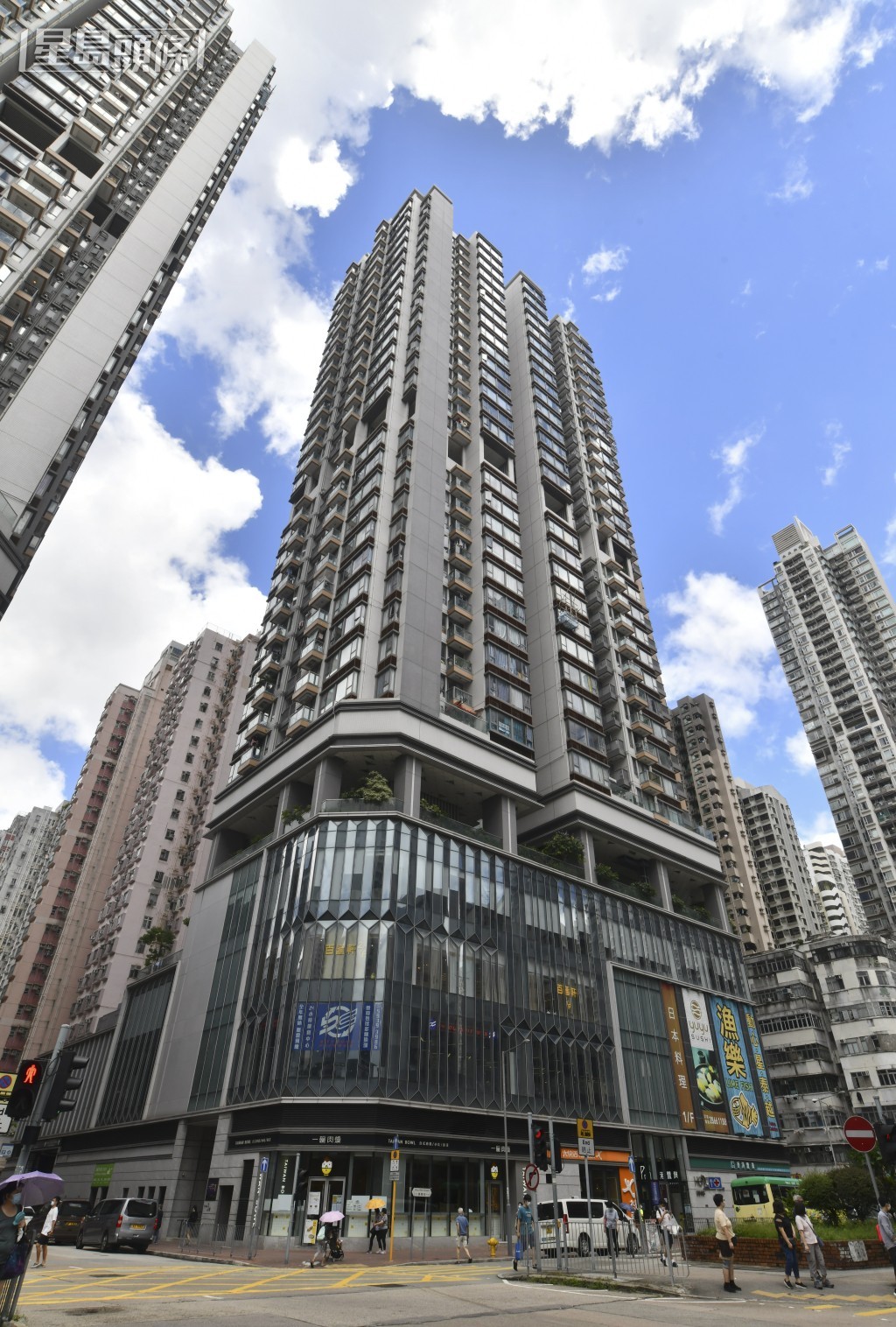 現場是青山道399號喜薈。資料圖片