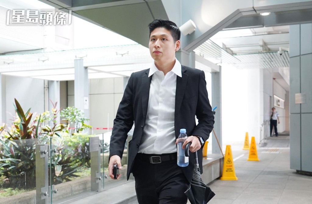 機動部隊警員何朗孥。葉偉豪攝 機動部隊警員何朗孥。葉偉豪攝