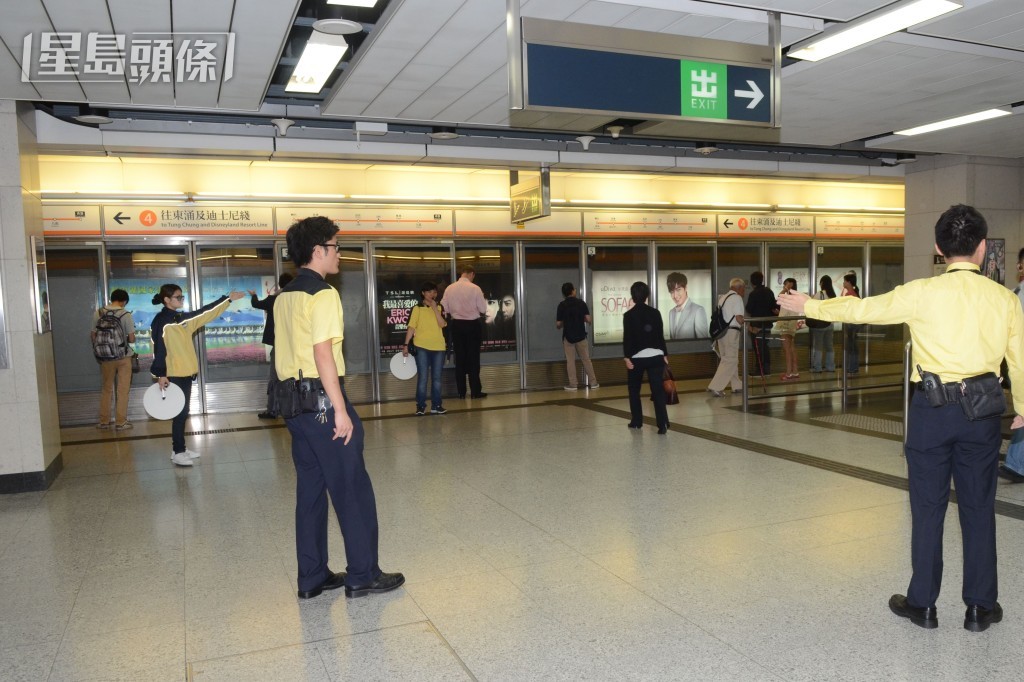 東涌線香港站。資料圖片