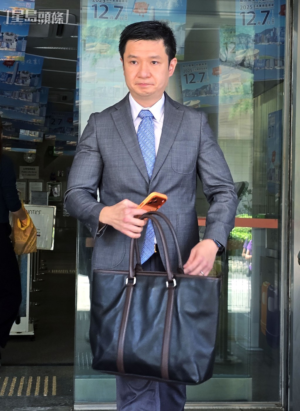 專家證人黃暉。王仁昌攝 專家證人黃暉。王仁昌攝