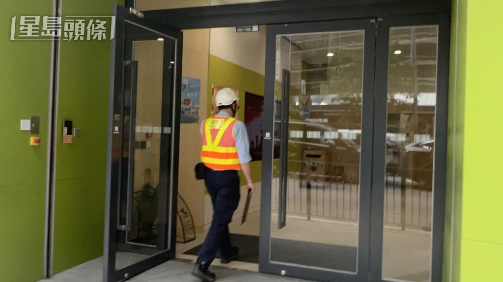 港燈派員到檢查。蔡楚輝攝